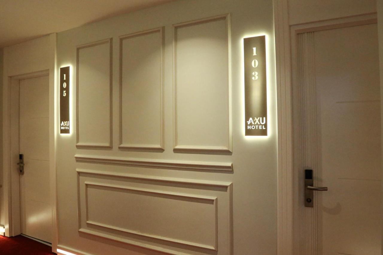 Axu Airport Hotel Arnavutkoy Eksteriør bilde A wall panel