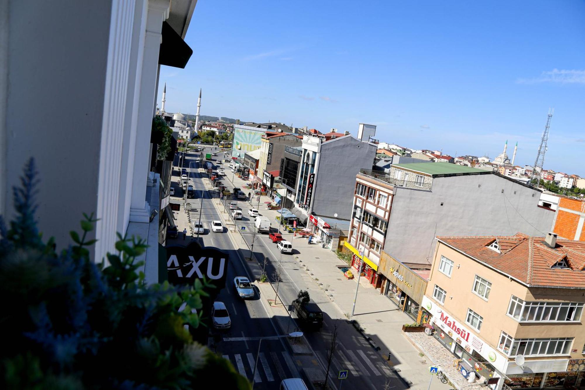 Axu Airport Hotel Arnavutkoy Eksteriør bilde A view of the city center